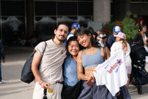 Festivalgoers pose for a photo during the meet and greet with Apl.de.Ap at Mabuhay Philippines Festival. Photo by Luis Miguel De Castro